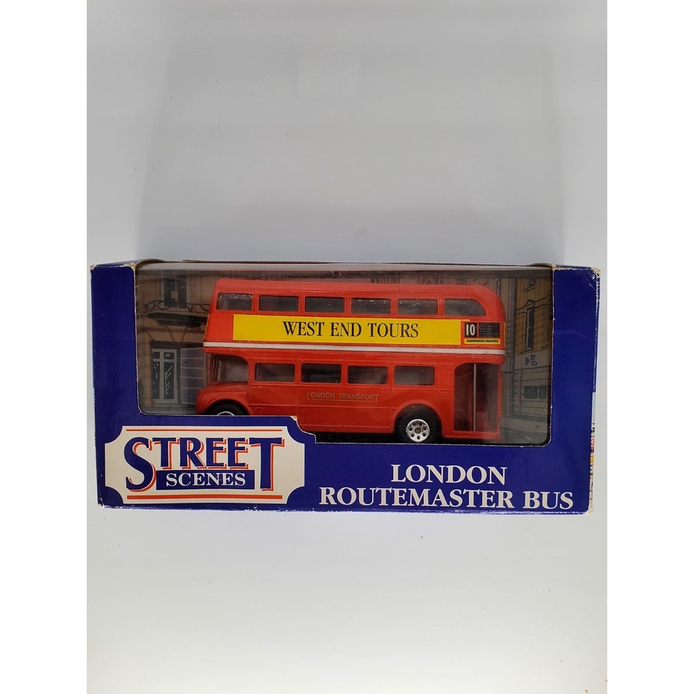 Street‎ Scenes London Routemaster Double Decker Bus AEC West End Tours #10 1:64